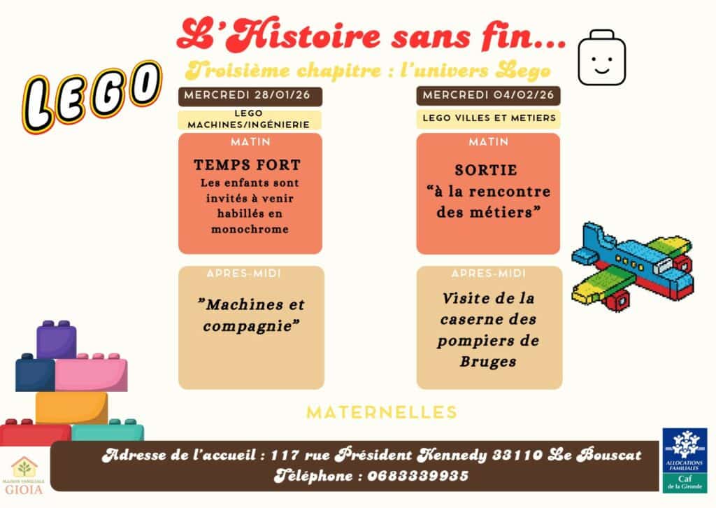 planning des maternelles